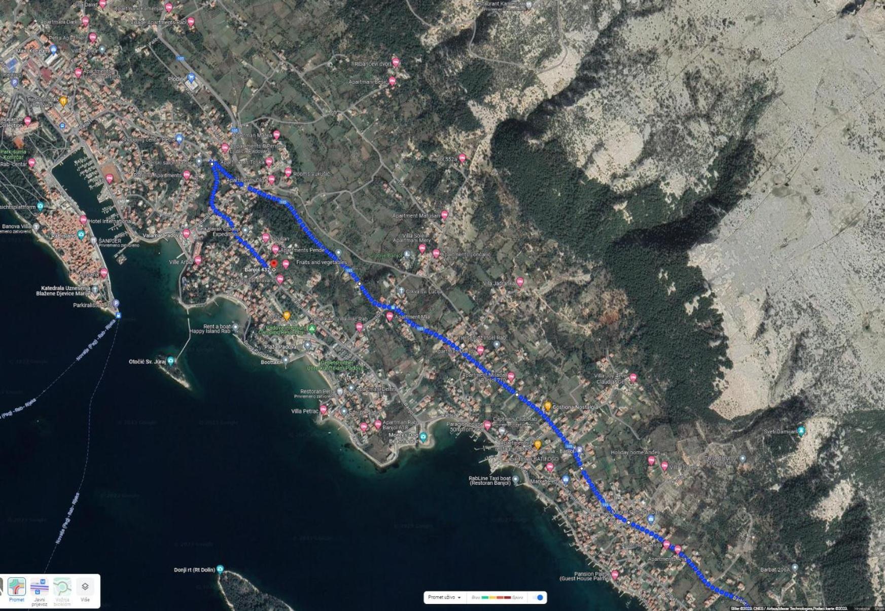 Adria Arba Apartments Rab Town Dış mekan fotoğraf